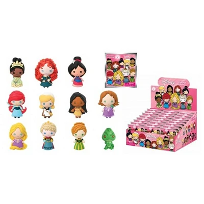 Disney Princess Series 7 3D Foam Bag Clip [1 Random Bag]