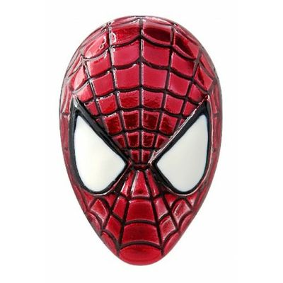 Spider-Man Head Metal Color Lapel Pin