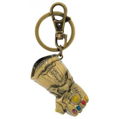 Pewter Key Chain - Thanos Infinity Guantlet