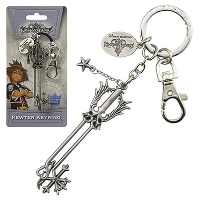 Kingdom Hearts Oathkeeper Pewter Keychain