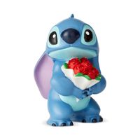 Disney Lilo & Stitch Mini Stitch w/ Flowers Statue