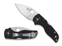 Spyderco Lil'Native Folding Knife Lockback Black G-10 [2.47" Satin S30V] C230MBGP