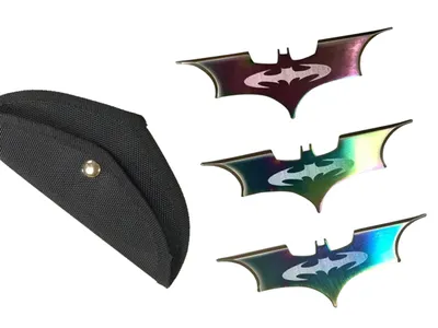 RB Batman Logo Batarang