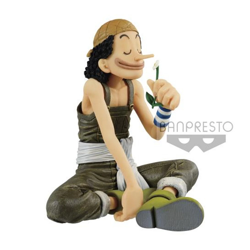 One Piece Usopp Sitting World Colosseum Vol 1 Banpresto Statue