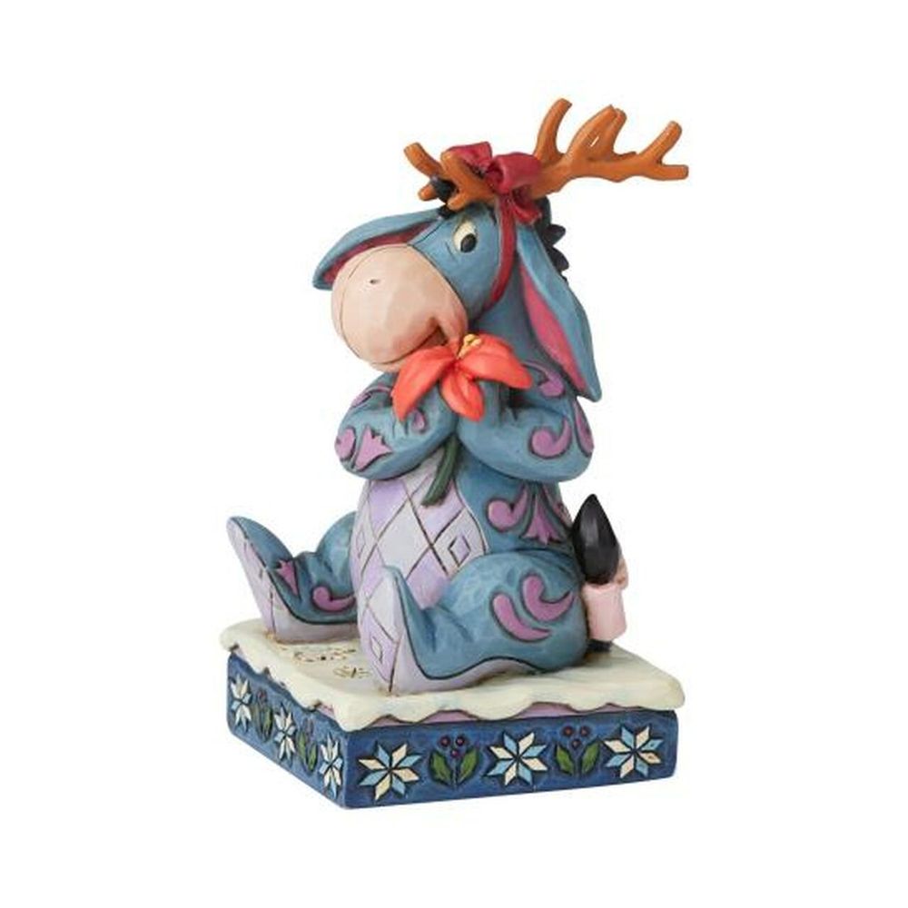 Disney Winnie The Pooh Eeyore Christmas Statue Jim Shore