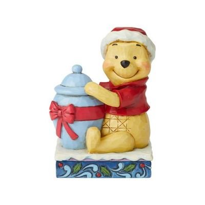 Disney Winnie The Pooh Christmas Statue Jim Shore