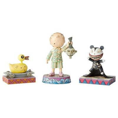 Disney Nightmare Before Christmas Killer Duck, Scary Teddy, and Timmy Statues Jim Shore