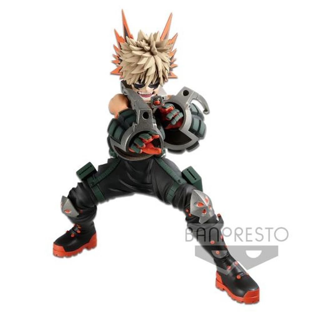 My Hero Academia Katsuki Bakugo Attacking Banpresto Statue