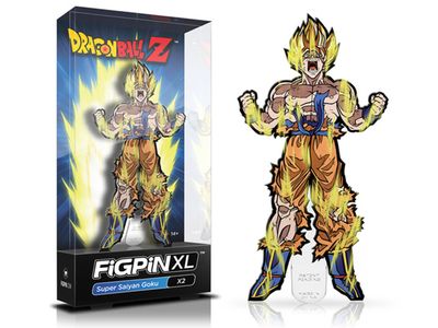 Dragon Ball Z Super Saiyan Goku XL FiGPiN #X2 Enamel Pin