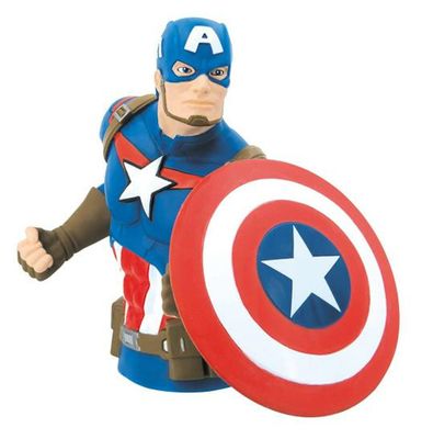 Avengers Captain America Bust Bank