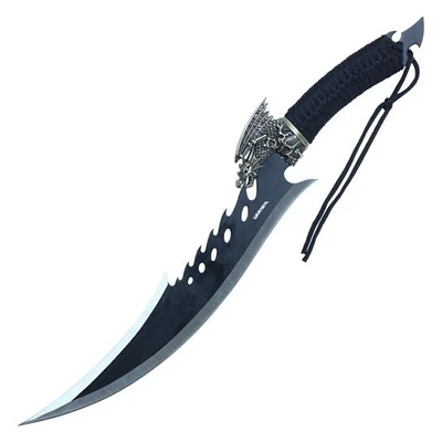 Fixed Blade Gold Dragon (BLACK)