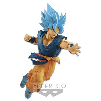 Dragon Ball Goku Super Saiyan God Banpresto Statue