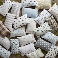 Ensemble de draps en flanelle Eddie Bauer avec motif d'arbres et d'ours