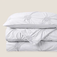 Housse de couette fronce floral Swift Home