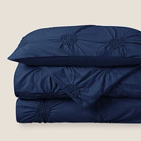 Housse de couette fronce floral Swift Home