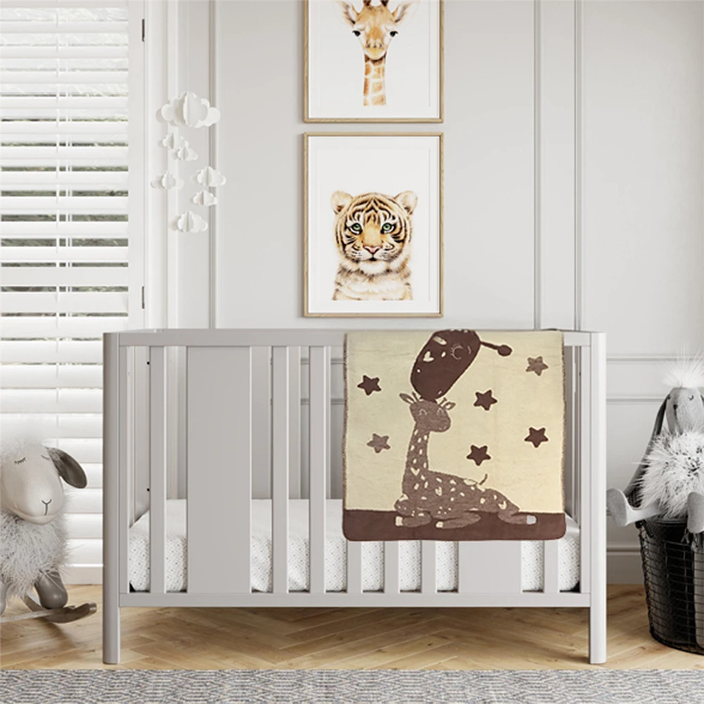 Couverture pour bébé Simmons Jacquard