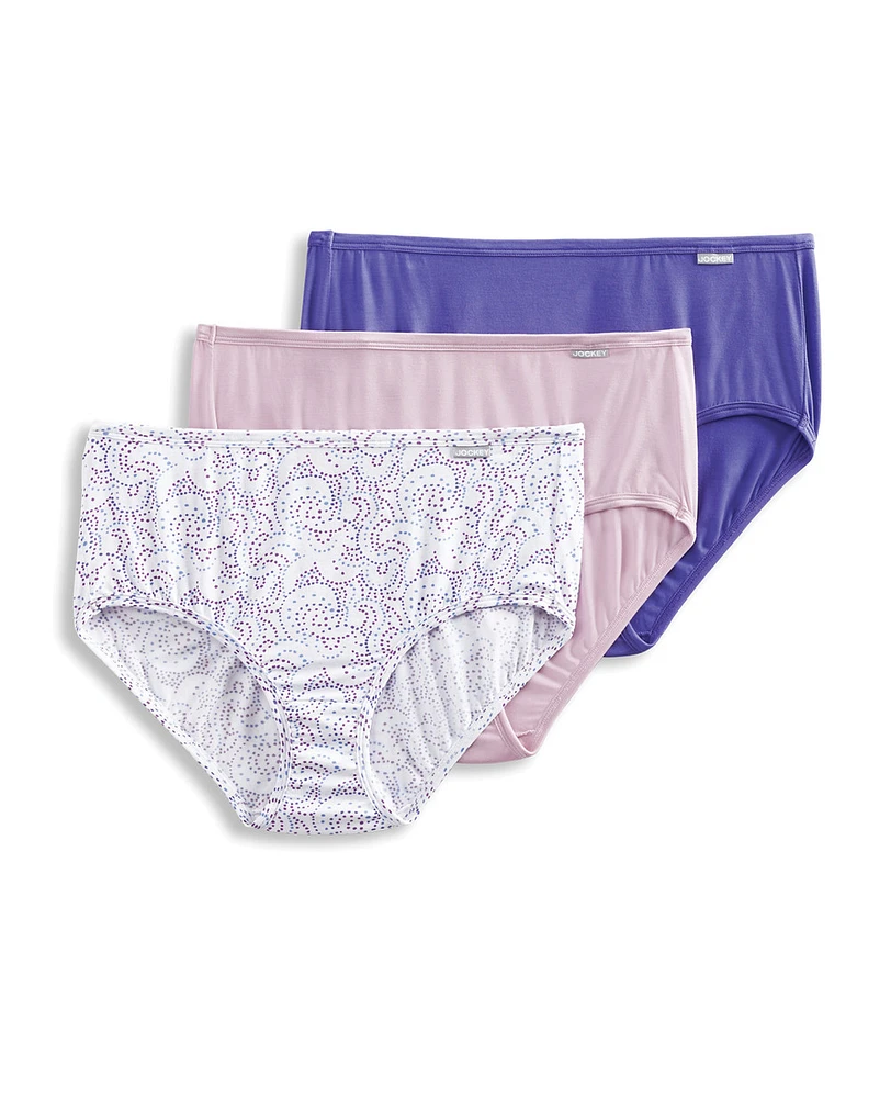 Jockey Elance Super Soft Brief - 3 Pack