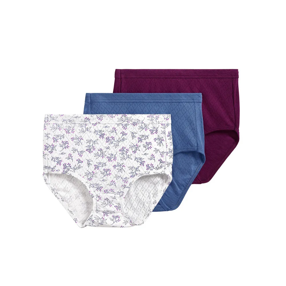 Jockey Elance Breathe Brief - 3 Pack 