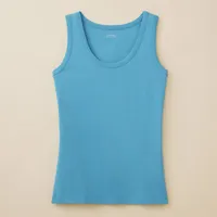 Solid Scoopneck Tank