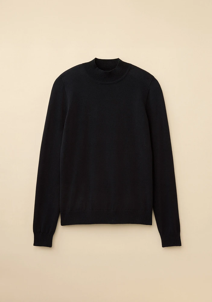 City Mockneck Sweater