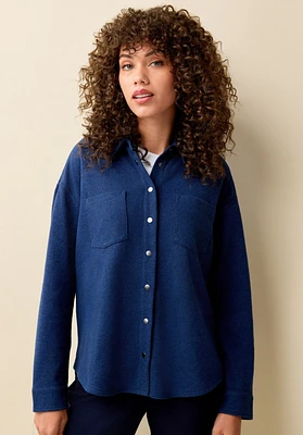 Snap Front Fleece Shirt