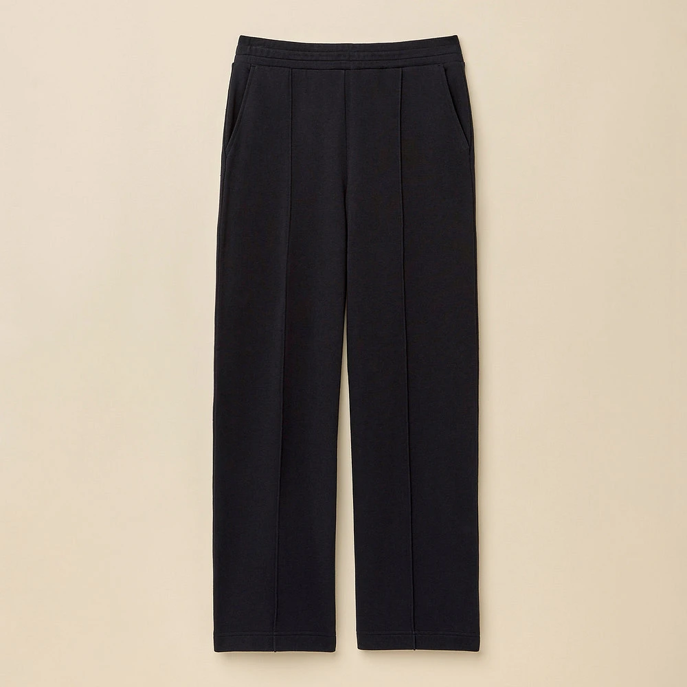 French Terry Seamed Pant