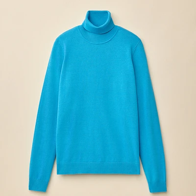 Cotton Turtleneck Sweater