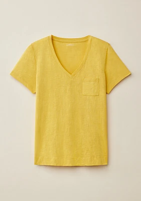 V-Neck Pocket Tee