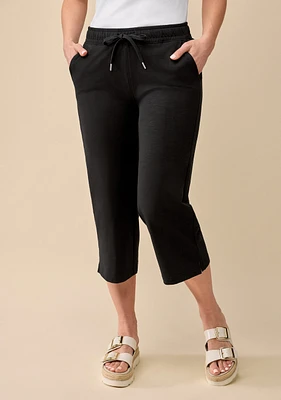 Slub French Terry Capri