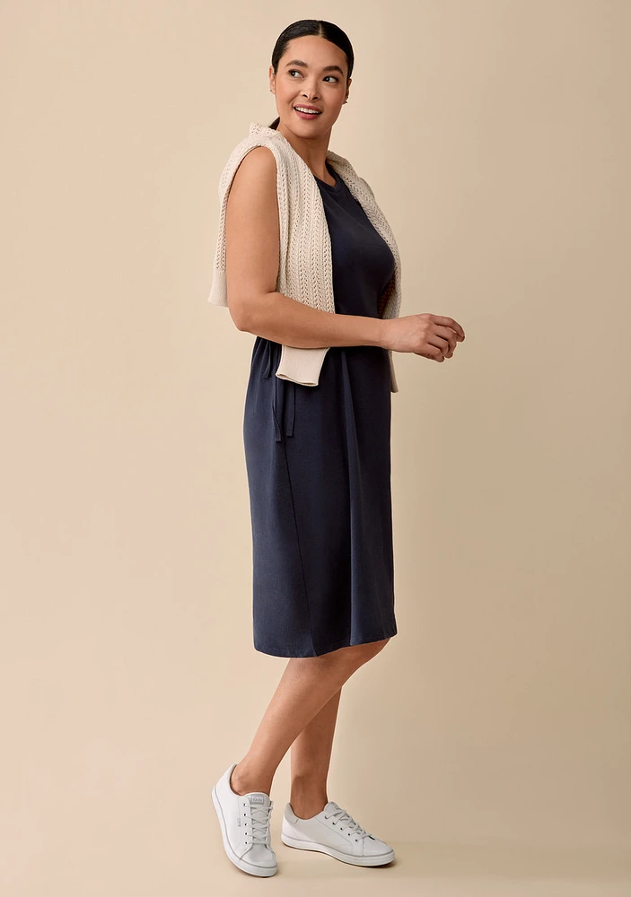 Sleeveless Fleece Dress