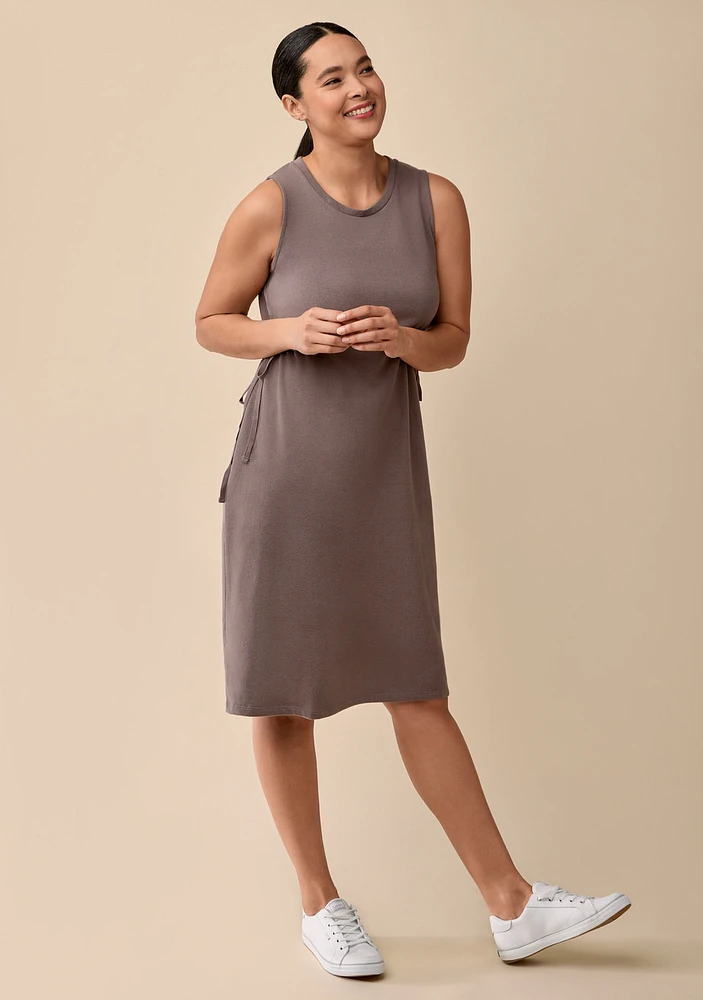 Sleeveless Fleece Dress