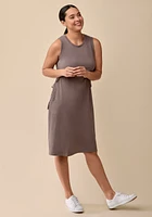 Sleeveless Fleece Dress