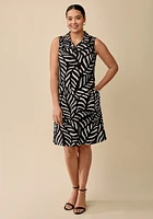 Printed Sleeveless Dress