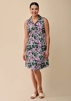 Printed Sleeveless Dress