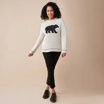 Jacquard Bear Sweater