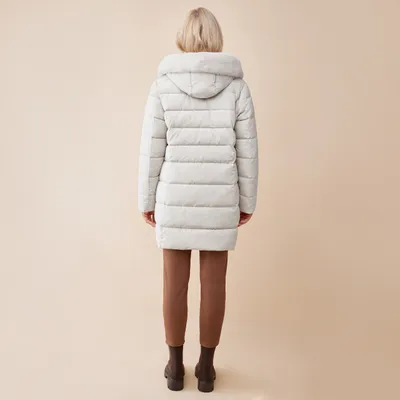 Chevron Quilt Winter Jacket