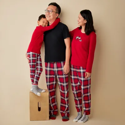 Plaid Holiday Pyjama Set