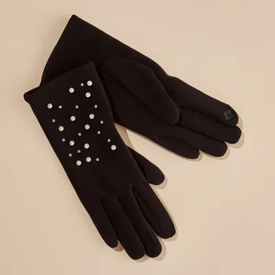 Pearl Detail Texting Glove