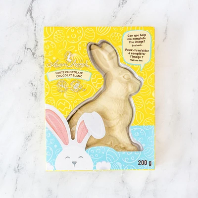 Bruno - Lapin en chocolat blanc plein 200 g [81780]