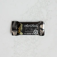 Minibarre de chocolat noir 70 % 10 g [80924]