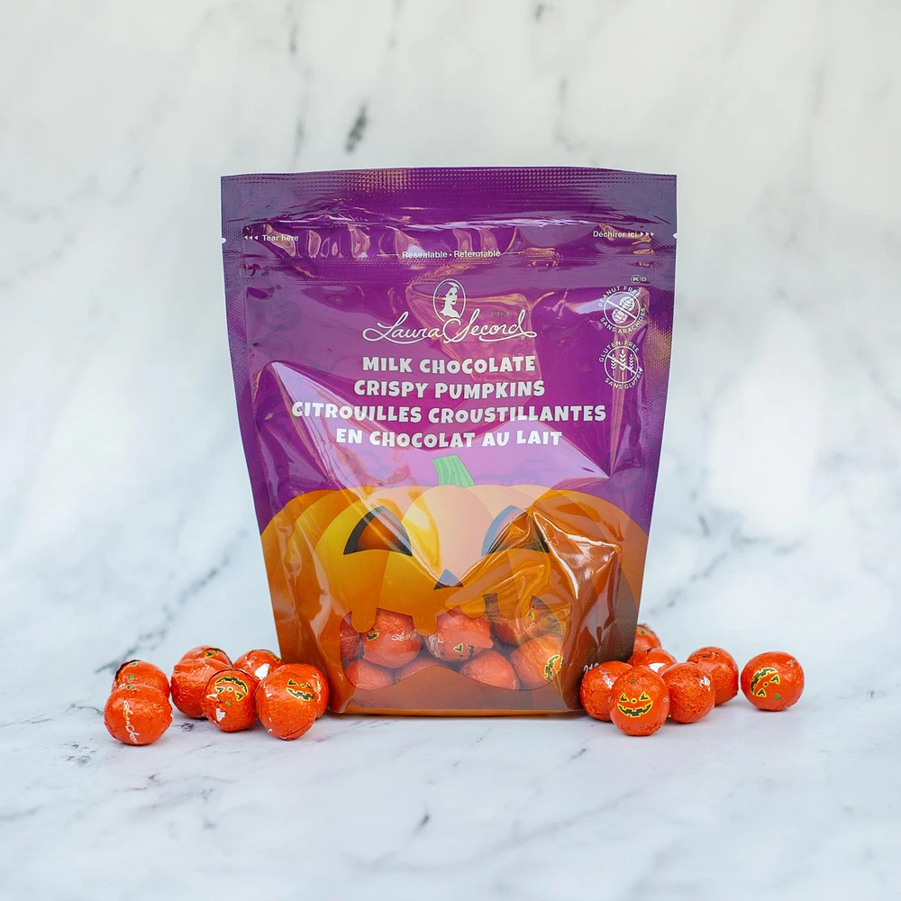 Citrouilles croustillantes en chocolat au lait [86739]