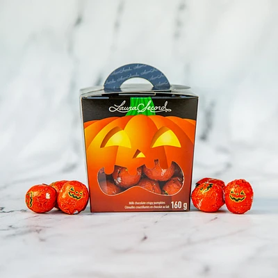 Citrouilles croustillantes en chocolat au lait [86727]