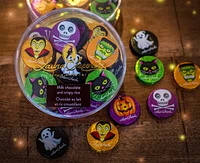 Acétate de pastilles d'Halloween chocolat au lait et riz croustillant [93232]