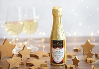 Bouteille de champagne en chocolat au lait creux 120 g [86591]