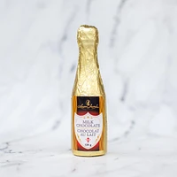 Bouteille de champagne en chocolat au lait creux 120 g [86591]
