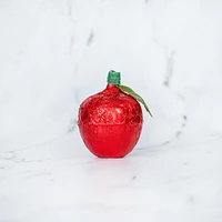 Pomme en chocolat au lait creux 65 g - Rouge [85821R]