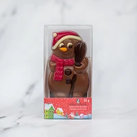 Leo - Bonhomme de neige en chocolat au lait 55 g [86588SM]