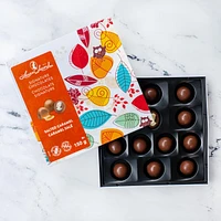 Chocolats Signature au caramel salé - Boîte métallique d'automne 150 g [86750]