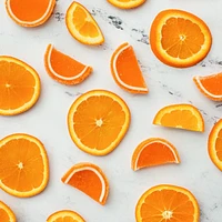 Tranche de fruit à l'orange x 2 unités [85070]