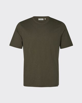 Delta Short Sleeve T-Shirt Racing Green Melange